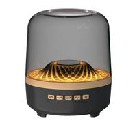 Ujjdwiurgh RGB Atmosphere Home Theater Sound System Colorful Glass 4-Way Stereo Volume Wireless Bluetooth Sound Box Subwoofer Small Speaker