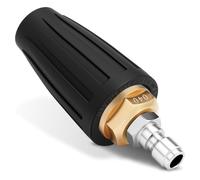 Ujjdwiurgh Rotating Turbo Nozzle 1/4" Quick Connect Pressure Washer Tip 4000 PSI Max Output