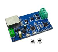 Ujjdwiurgh RS485 to Ethernet Module RS485 Serial to Ethernet Serial Transmission Versatile Convenient Portable Communication Module