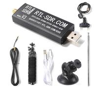 Ujjdwiurgh RTL-SDR V3 R820T2 TCXO Black Software Radio SDR Multifunction Convenience Receiver Complete Set