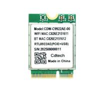 Ujjdwiurgh RTL8922AE WiFi7 Card Tri-Band 2.4G/5G/6G 6338Mbps Wireless WiFi Adapter Bluetooth 5.4 for 10/11