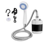 Ujjdwiurgh RV Portable Shower Camping Outdoor Handheld Electric Shower Rechargeable Camping