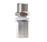 Ujjdwiurgh S216 3/8' 24 to SO239 Antenna Mount Adapter (SO-239) to 3/8-24 Threaded Antenna Mount Adapter Spare Parts Accessories