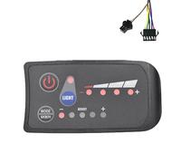 Ujjdwiurgh S810 E-Bike Meter LED Display 36V IP65 for Electric Bike E-Bicycle E-Bike Meter SM 5+2PIN