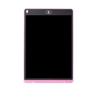 Ujjdwiurgh School Season 12-Inch Fine Handwriting Tablet Electronic Hand Erasable Painting Graffiti LCD Drawing Tablet Easy To Use Light Pink