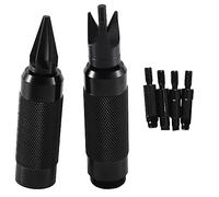 Ujjdwiurgh Scraping Cloak Deburring Tool Cleaning Tools Edge Trimming Tools Deburring Tool Kit Black