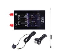 Ujjdwiurgh SDR Receiver 100KHz-1.7GHz Full Band UV HF RTL-SDR USB Receiver Short Wave Broadband Software-Defined Radio