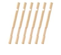 Ujjdwiurgh Set of 6, Wooden Beehive Entrance Reducer, Suitable for 10 Frame Beehive, with Two Adjustable Opening Sizes