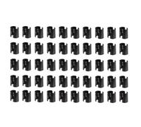 Ujjdwiurgh Shelving Lock Clips 50pcs Clips for Wire Shelving for Wire Shelving Sleeves Replacement Shelf Lock Clips