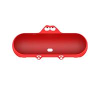 Ujjdwiurgh Silicone Case Protective Cover Cute Cartoon Holder Stand Simple Dustproof for Beat Pill Speaker Red