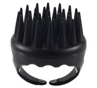 Ujjdwiurgh Silicone Hair Scalp Shampoo Massage Brush Shower Head Massager Hair Scrubber for Dandruff