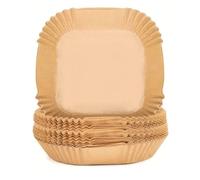 Ujjdwiurgh Silicone Oil Paper for 125pcs Air Fryer Food Silicone Oil Temperature Absorbent Paper Bakery Parts