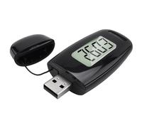Ujjdwiurgh Simple Step Counter,Walking 3D Pedometer with Rechargeable Battery, Accurate Calorie Counter