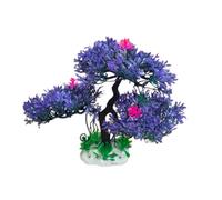 Ujjdwiurgh Simulated Aquarium Landscaping Ornaments, Fish Tank Decoration Ornaments, Fish Tank Landscape Plant Decor Ornaments Easy to Use 11x22cm B