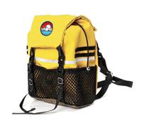 Ujjdwiurgh Simulation Backpack Shovel Storage Bag Luggage Bag Handbag Decoration for 1/8 1/10 RC Crawler Car, Easy Install Yellow Bag