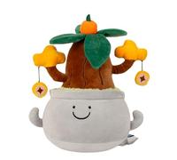 Ujjdwiurgh Simulation Potted Plants Plush Stuffed Toy Doll Potted Flower Pillow Soft Bedside Decoration C