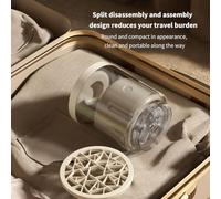 Ujjdwiurgh Small Washing Machine for Underwear Travel Laundry Cup Mini Portable Wireless Socks Washing