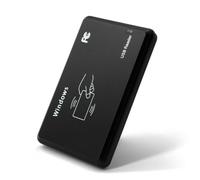 Ujjdwiurgh Smart Card Reader USB RFID Reader Dual Band ID+ IC Contactless Sensitivity Support System Mobile Phones
