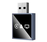 Ujjdwiurgh Smart Carplay Adapter 3 in 1 Wireless Android Auto Airplay USB Dongle Wired Connection for Car Stereo System Plug and Play