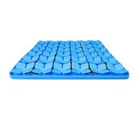 Ujjdwiurgh Snuffle Mat for Dogs,Silicone Interactive Dog Mat to Protect Dog'S Nose for Smell Training and Slow Eating Easy Install (Blue)