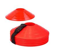 Ujjdwiurgh Soccer Cones for Drills,Sports Cones for Soccer Practice, Basketball,Fitness Training-Agility Cones Sports,Red