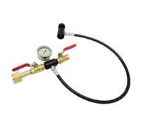 Ujjdwiurgh Soda Cylinder Bottle Hose Adapter Kit Soda Water Maker Carbon Dioxide Cylinder Filling Adapter from CGA320 to TR21-4