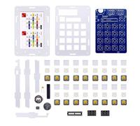 Ujjdwiurgh Soldering Practice Kit, 6 Digits DIY Calculator Kit USB/Battery Powered Desk Calculator Soldering Project Kit