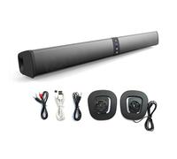 Ujjdwiurgh Soundbar PC Gamer Subwoofer Foldable Bluetooth Speaker Portable Home Cinema Splitter Soundbar