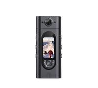 Ujjdwiurgh Sports Camera 1080P HD 180° Lens Rotation Waterproof Portable forOutdoor Multi-Scene Use Black