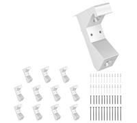 Ujjdwiurgh Squeaky Floor Repair Kit, Floor Repair Tool, Reconnects Subfloor to Brackets and Eliminates Squeaky Floor Sounds 12PCS Easy Install Easy to Use