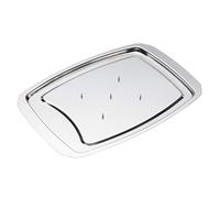 Ujjdwiurgh Stainless Steel Turkey Nail Basin Roast Chicken Rack Turkey Rack Roast Chicken Tray Baking Barbecue Nail Tray