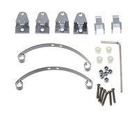 Ujjdwiurgh Steel Leaf Spring Suspension Set for B14 B16 B24 B36 Ural Q60 Q61 Q62 Q63 Q64 6X6 Truck & Crawer,Silver