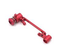 Ujjdwiurgh Steering Clutch Assembly Steering Servo Saver Complete for 144001 1/14 124018 124019 RC Car Upgrade Parts,Red