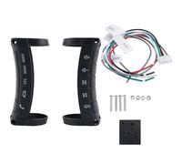 Ujjdwiurgh Steering Wheel Controller Universal Car Steering Wheel Remote Control Wireless DVD Navigation Buttons Controller