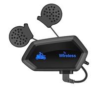 Ujjdwiurgh Stereo BT Earphone M01 Motorcycle Bluetooth-Compatible 5.0 Helmet Hands-Free Telephone Call Kit