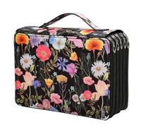 Ujjdwiurgh Suitable for Watercolor Pens, Markers Pencil Bag Set Suitable for School Pencil Case A