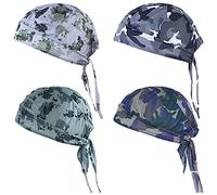 Ujjdwiurgh Sunscreen Helmet Lining Cap Bandana Summer Men Running Riding Bandana Pirate Hat Hiking Running Headscarf