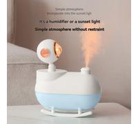 Ujjdwiurgh Sunset Light Humidifier Desktop Silent Photo Taking Atmosphere Sunset Light Humidifier A