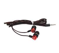 Ujjdwiurgh Superb 3.5mm In-Ear Wired Headphone Mobile Headphone Stereo Earbud Noise Cancelling Stereo Earphone Red