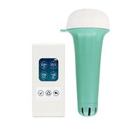 Ujjdwiurgh Swimming Pool Water Quality Tester 4 In1 IP68 Waterproof Swimming Pool Detector Wireless Connection Split Floating Type