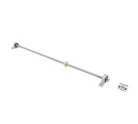 Ujjdwiurgh T8 8mm 500mm Lead Screw Rod with Nut Pillow Block Mounted CNC Set For 3D Printer