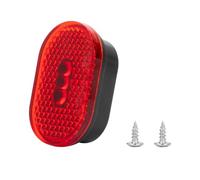 Ujjdwiurgh Taillights Led Rear Lampshade Brake Rear Lamp Shade 2 Mi3 Electric Scooter Stoplight Brake Lights, Easy to Use