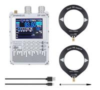 Ujjdwiurgh TEF6686 Radio+Loop Antenna DP-666 Full Band FM/LW/MW/SW Shortwave Radio ESP32 RDS 2.8 Inch IPS Touch Screen