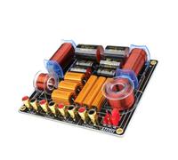 Ujjdwiurgh Three-Way 450W Professional Speaker High Power Splitter 750Hz/5000Hz Stage Home Theater 3-Unit Audio Crossover Filter Easy to Use