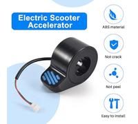 Ujjdwiurgh Thumb Throttle Accelerator For Es1 Electric Scooter,Finger Throttle Foldable Replacement For Es1/Es2/Es3/Es4 Kickscooter