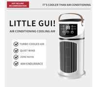 Ujjdwiurgh Timer Adjustable Speeds Water Cooling Fan Air Conditioner Personal Fan Air Cooler with Humidifier for Home Office