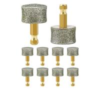 Ujjdwiurgh Tip Replacement 10 Pack Dog Nail Grinder Heads, Professional Quality Pet Nail Grinder Spare Parts
