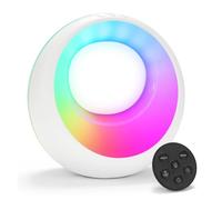 Ujjdwiurgh Touch the Bedside Light, Bedroom Night Light/Remote Control Desk Light, Dimmable, Timed, RGB Color Changing Night Light