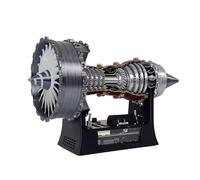 Ujjdwiurgh TR900 Turbofan Engine Model Aircraft Engine Kit Engine Model Supercharged Aircraft Engine Replica