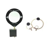 Ujjdwiurgh Transimpedance Amplifier Built-in Loop Antenna 10kHz-180MHz Donut Design 600 Mah Battery for Radio Walkie Talkie